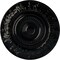 Ekena Millwork Biddix Ceiling Medallion (Fits Canopies up to 7 1/2"), Hand-Painted Black Pearl, 20 7/8"OD x 1 1/4"P CM20BXBPS - alternate 1